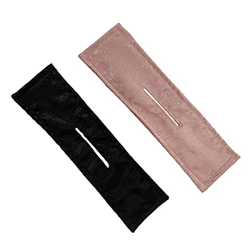 Deft Bun Hair Donut Maker - French Twist Hair Tool for Girls & Women - Black & Pink - Perfect for Updos, Ponytails & Formal Hairstyles