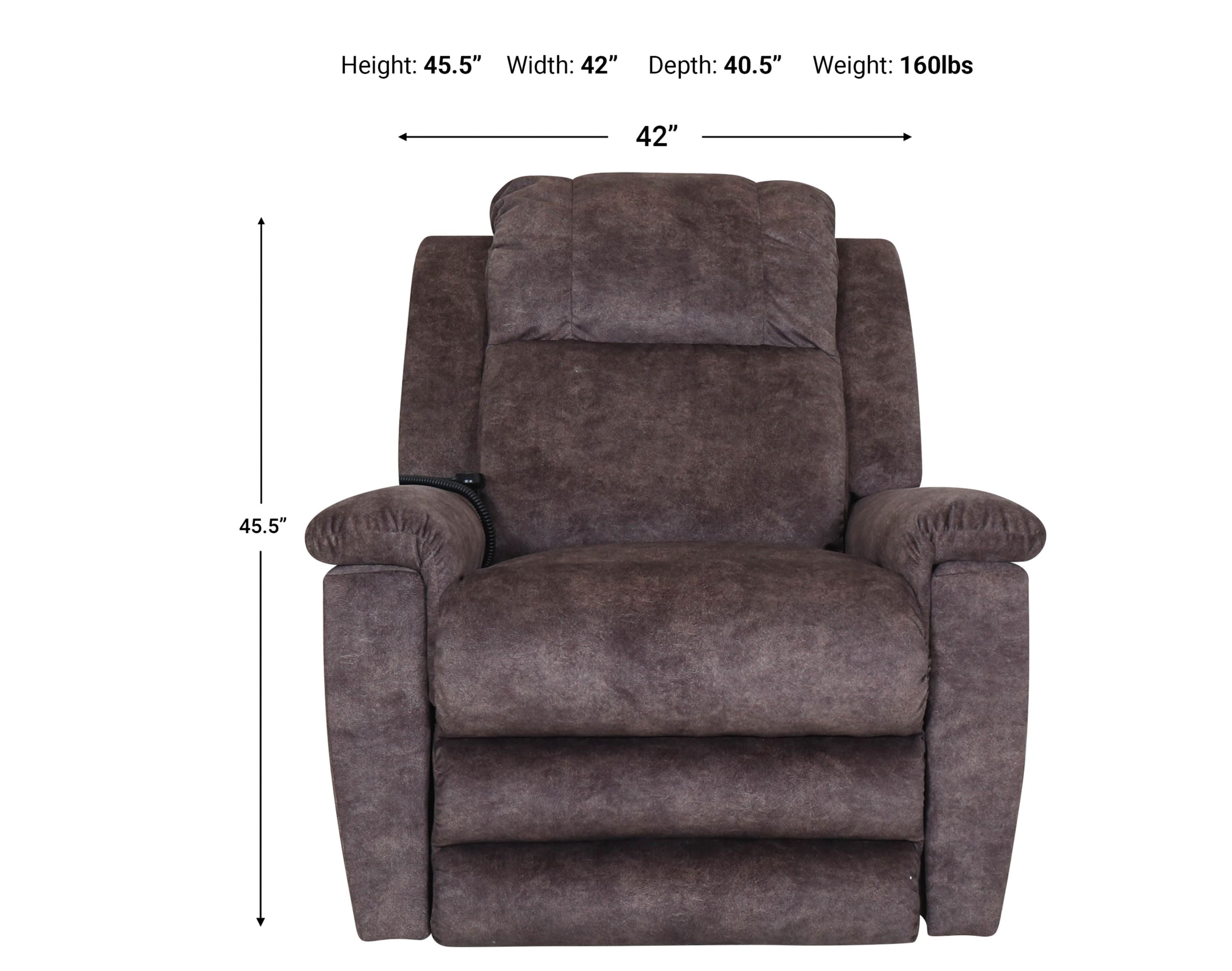 La-Z-Boy Clayton Gold Power Lift Recliner Chair with Heat & Massage - Electric Reclining Sofa for Elderly & Mobility Issues - Perfect for Living Room, Home Theater & Recovery (Tax-Free Purchase)