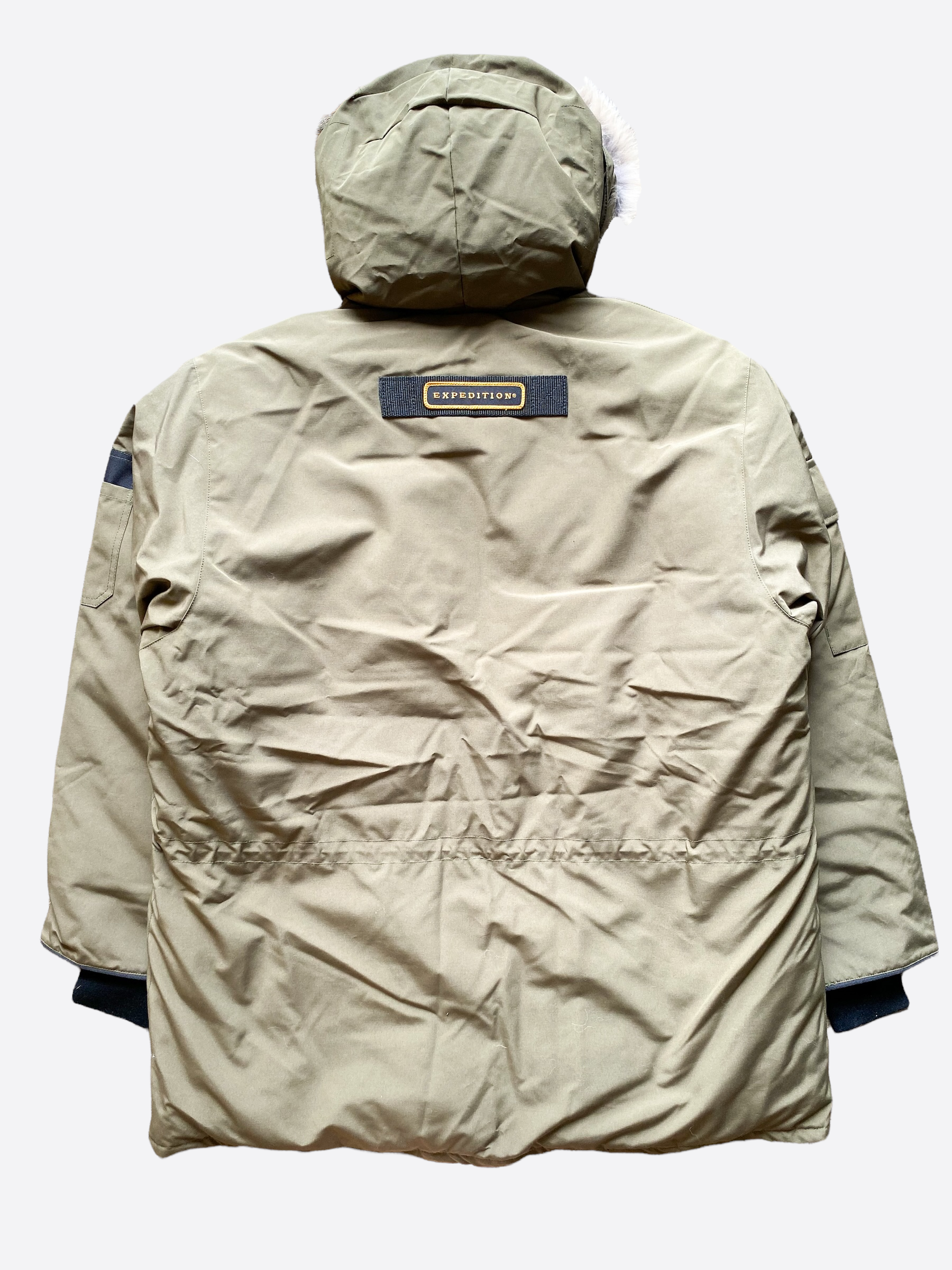 Canada Goose Expedition Parka for Men - Military Green Winter Jacket, Waterproof & Windproof, Heavy Duty Cold Weather Coat for Outdoor Activities, Skiing, Hiking, and Arctic Exploration