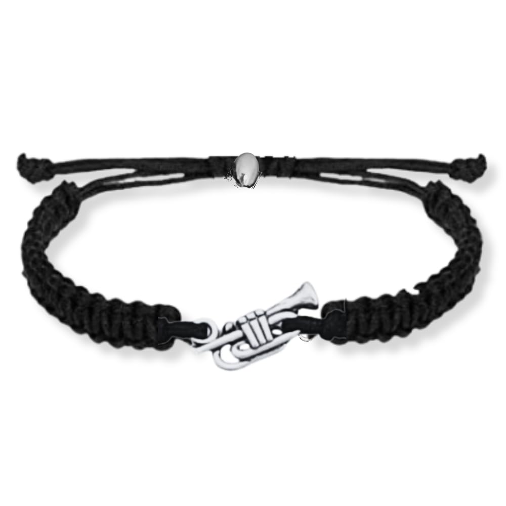Trumpet Bracelet for Women & Teens - Infinity Collection Music Jewelry, Perfect Marching Band Gift for Musicians & Music Lovers | Ideal for Concerts, Performances & Everyday Wear