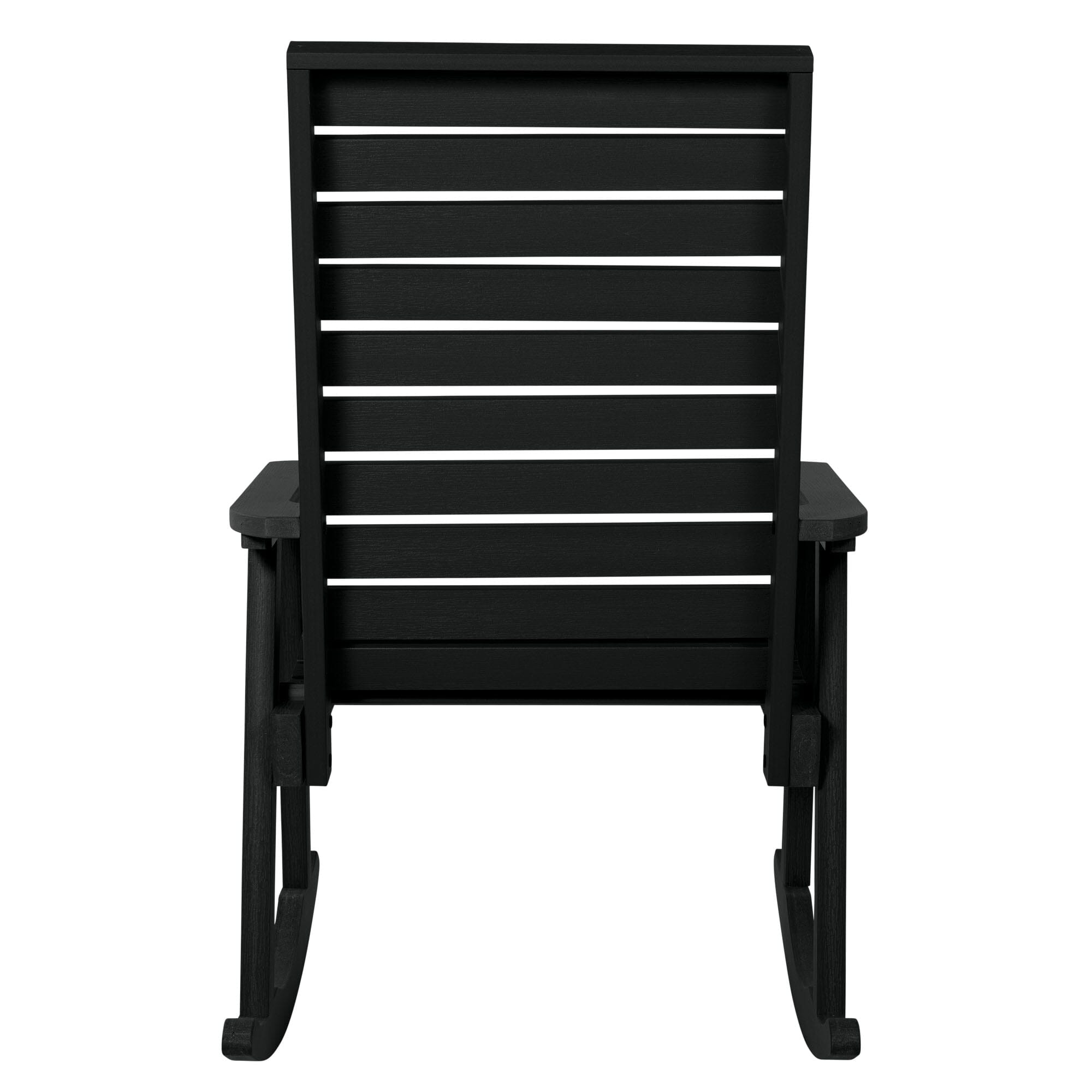 Weatherly Rocking Chair - Comfortable Wooden Rocker for Nursery, Porch & Living Room - Perfect for Relaxing, Nursing & Reading