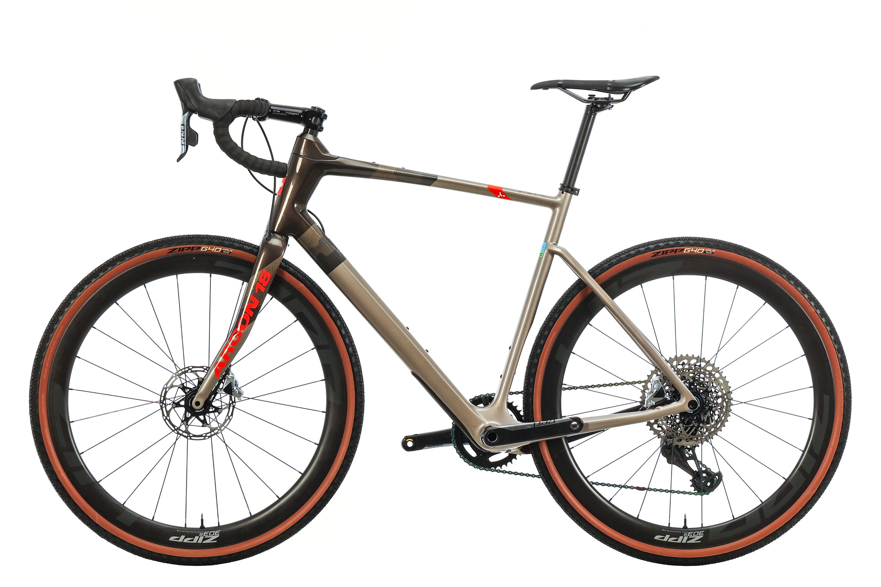 Argon 18 Dark Matter AXS Gravel Bike 2022 - Large Size | High-Performance Carbon Frame, SRAM AXS Wireless Drivetrain | Perfect for Off-Road Adventures, Bikepacking & Endurance Riding