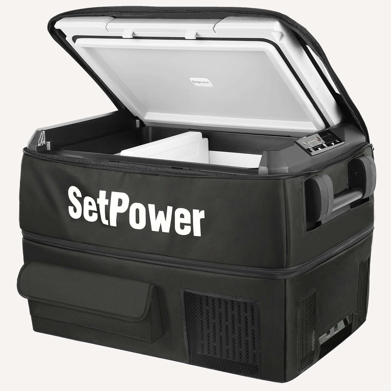 Setpower Insulated Protective Cover for RV45/60D Pro Freezer - Durable Cold Weather Protection for Camping, RV Trips & Outdoor Adventures