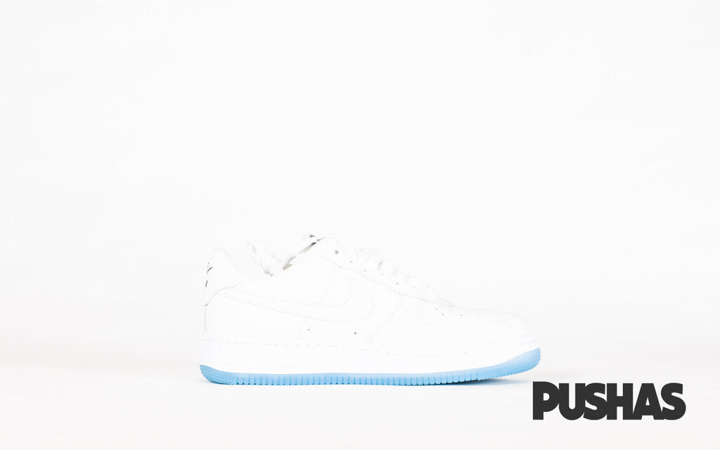 Nike Air Force 1 '07 LX 'UV Reactive' White Sneakers - Men's & Women's Basketball Shoes for Streetwear & Nightlife Fashion