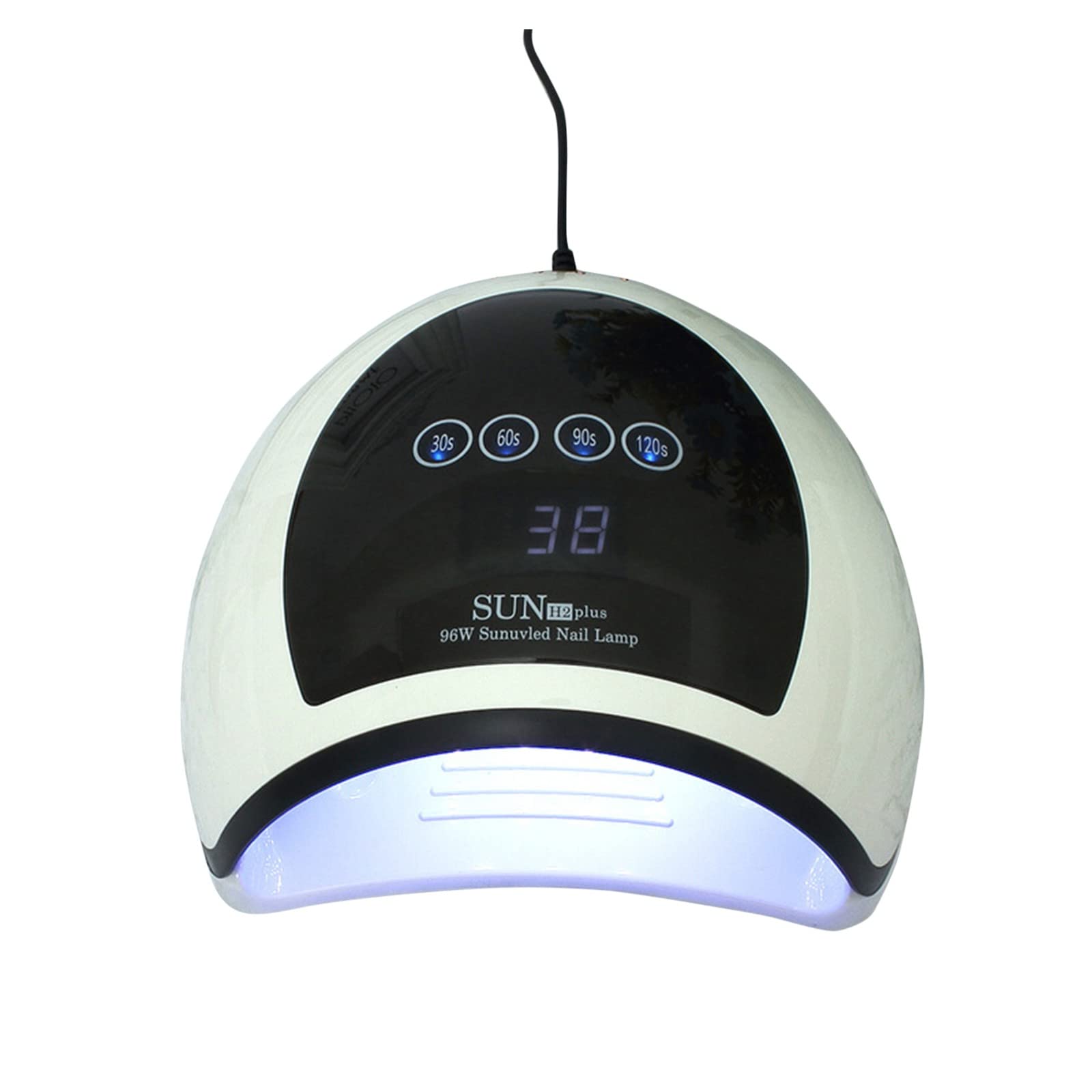 Professional 48W LED Nail Lamp with 4 Timer Settings & Auto Sensor - Fast Curing UV Gel Nail Dryer for Salon & Home Use - Perfect for Gel Polish, Acrylic Nails & Manicure Kits (Ideal for Nail Art, DIY Manicures & Professional Nail Salons)