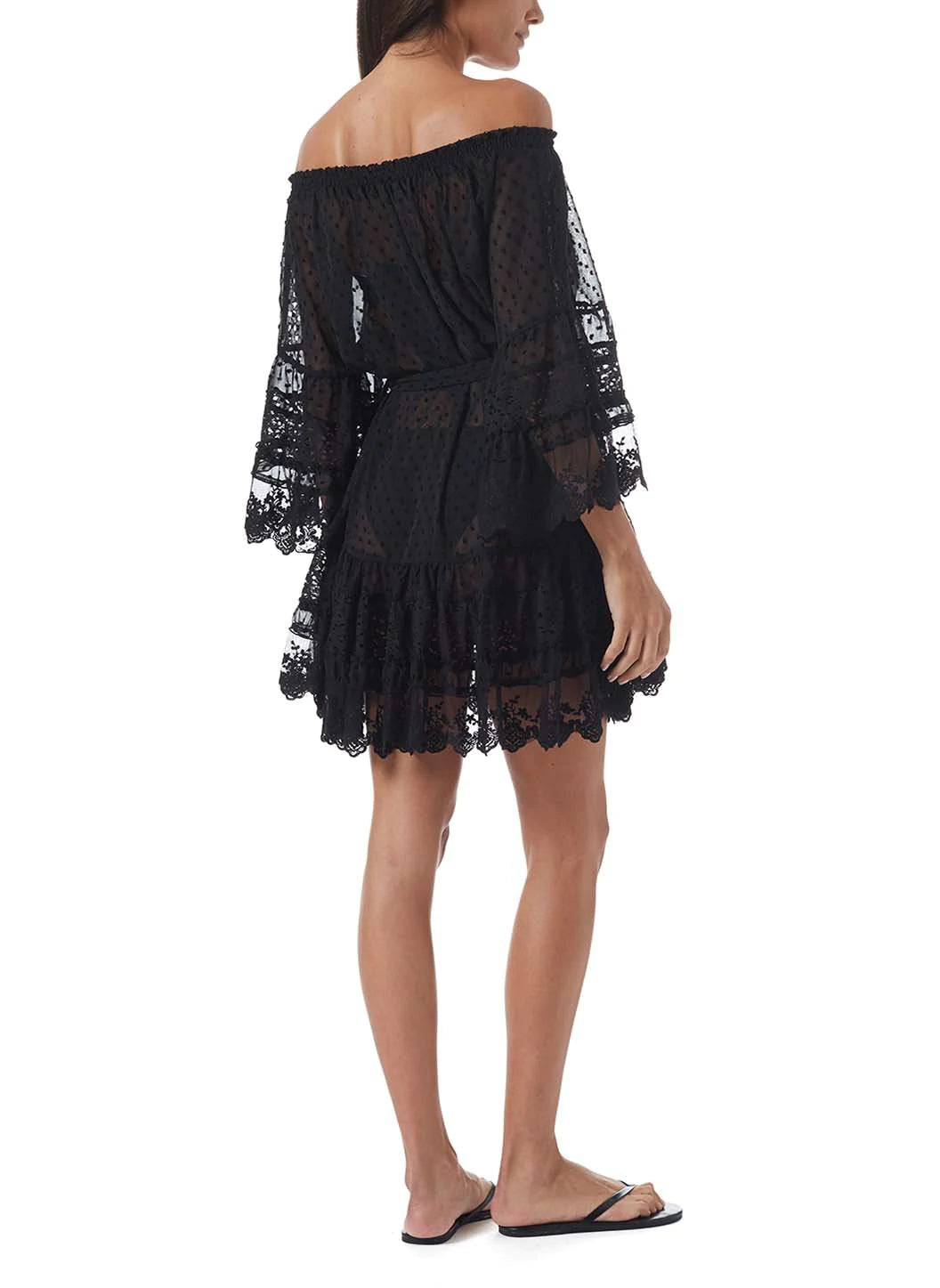 Alice Coverup Dress - Black | Stylish Beachwear for Women | Perfect for Pool, Vacation & Summer Outfits