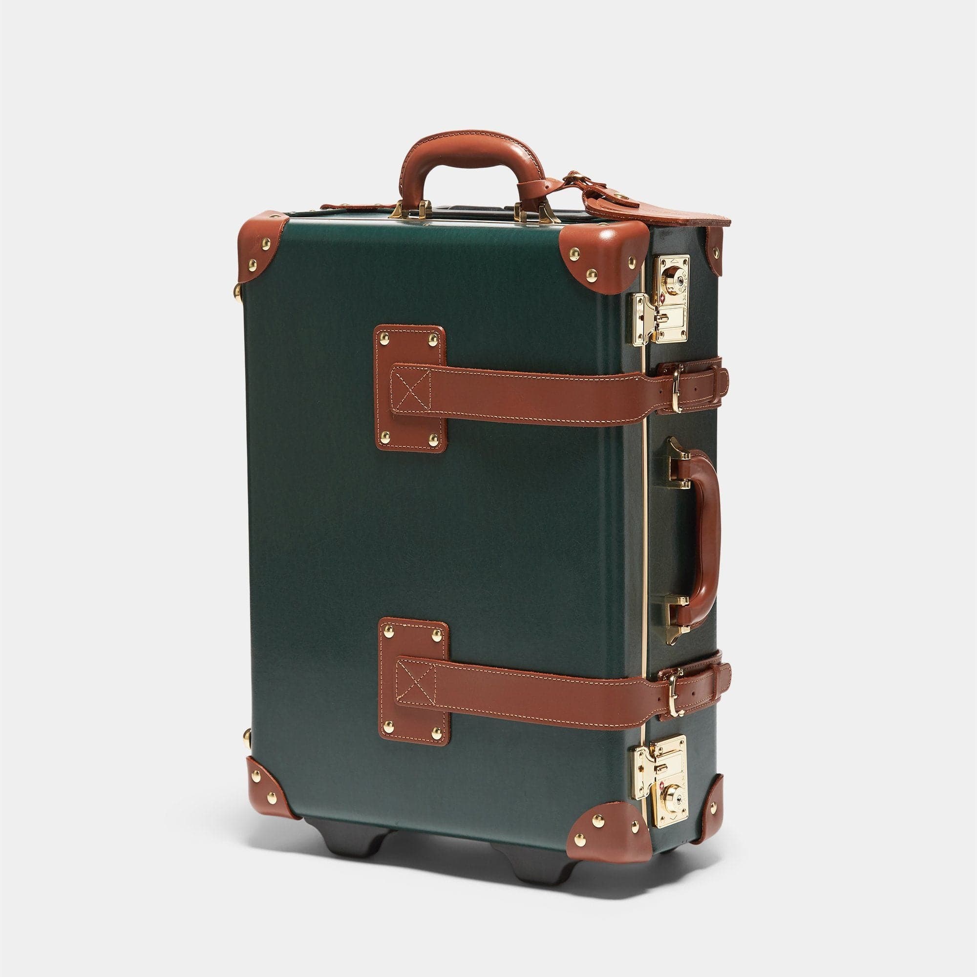The Diplomat Hunter Green Carry-On Luggage - Lightweight & Durable Suitcase for Business Travel & Weekend Getaways