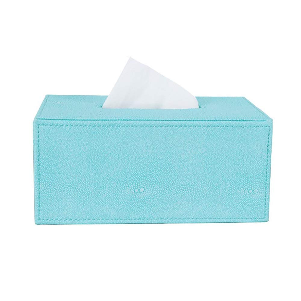 Premium PU Leather Tissue Box Cover - Elegant Rectangular Napkin Holder & Paper Dispenser for Home, Office, Car | Decorative Facial Tissue Case (Large Size) | Perfect for Living Room, Bedroom, Desk & Automotive Interior