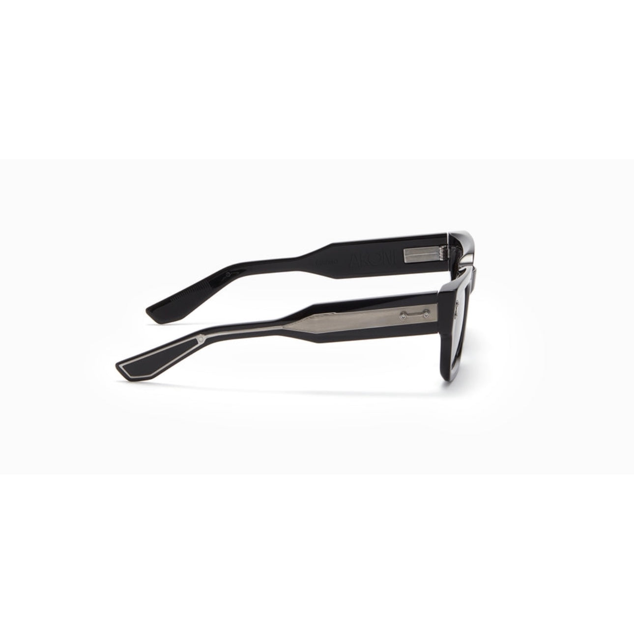 Akoni Cosmo AKX 114A 52mm Black Aviator Sunglasses - Stylish UV Protection for Driving, Travel & Outdoor Activities