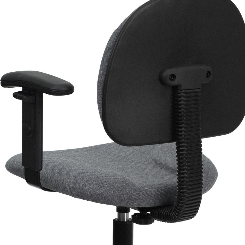 FLASH Patterned Fabric Drafting Chair BT 659 - Adjustable Height Office Chair for Artists, Architects & Designers - Ergonomic Stool for Drafting Table, Studio & Workspace
