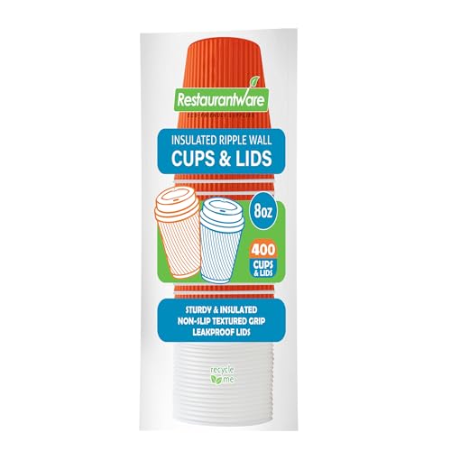 Tangerine Cup / White Lid