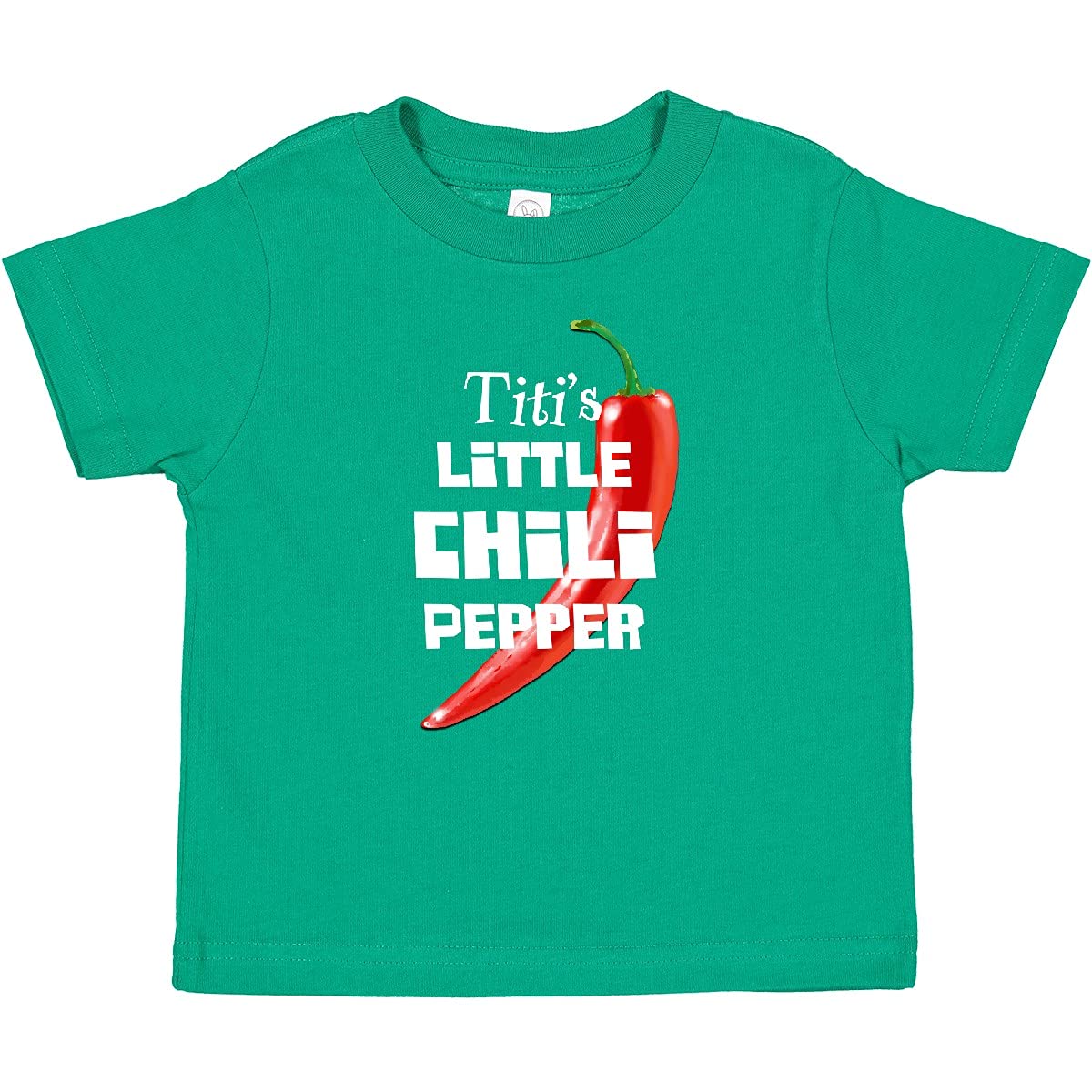 Inktastic Titi's Little Chili Pepper Baby T-Shirt - Cute Infant Bodysuit for Boys & Girls - Perfect for Family Photos, Birthdays & Everyday Wear