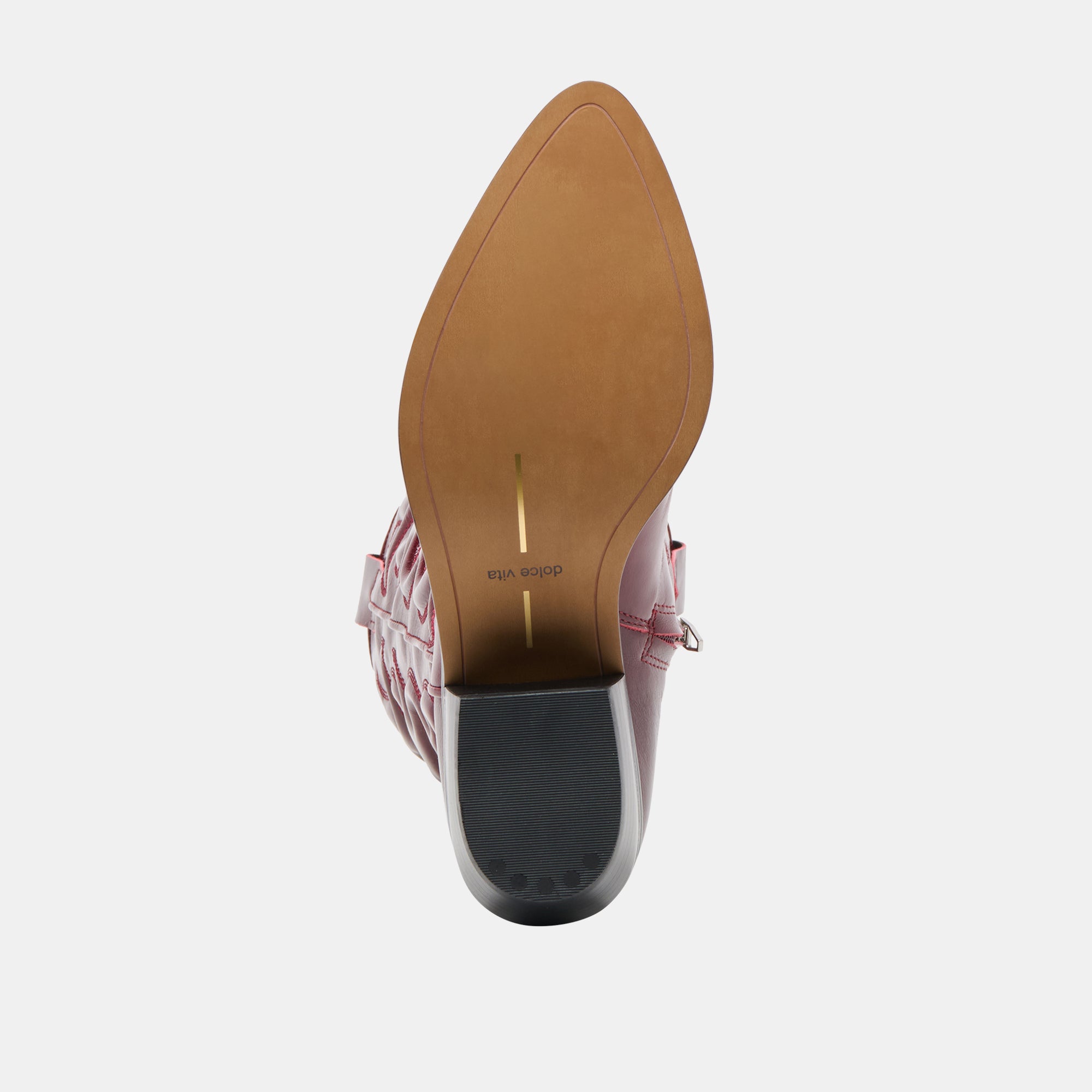 MIRLA Women's OXBLOOD Leather Boots - Stylish Ankle Boots for Fall & Winter, Perfect for Casual Outfits, Work & Date Nights