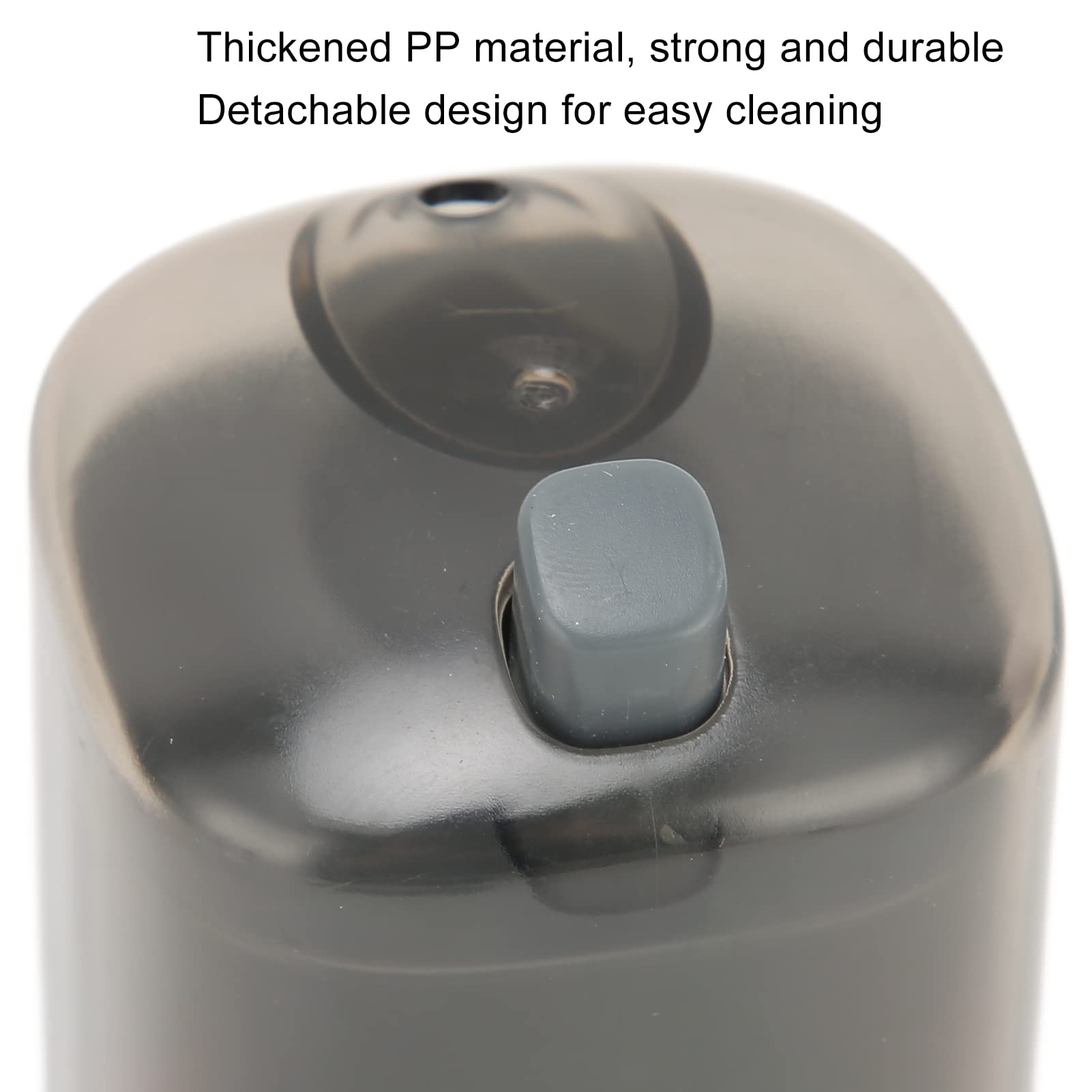 Automatic Toothpick Dispenser Box - Premium Kitchen Gadget for Restaurants & Home Use - Thickened Toothpick Holder with One-Touch Dispensing (Black) - Perfect for Dining Tables, Buffets & Food Service Areas