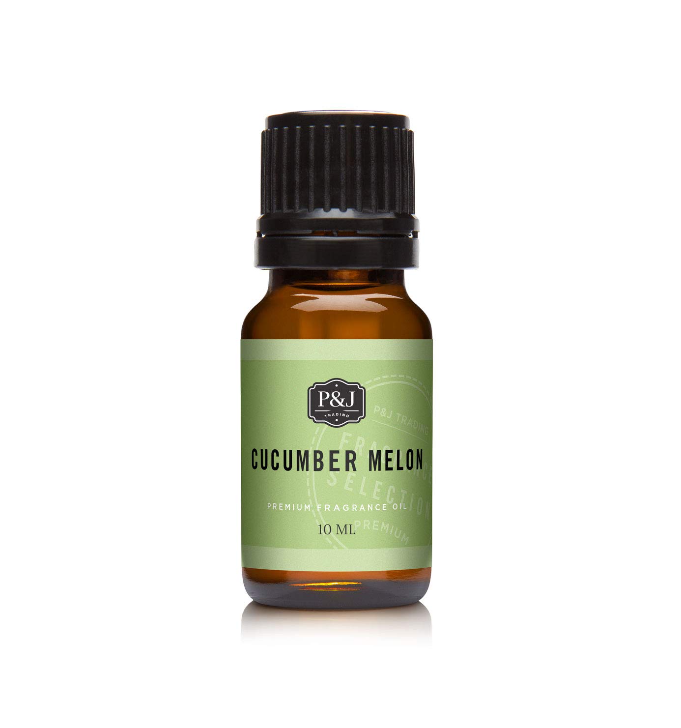 P&J Trading Cucumber Melon Fragrance Oil 10ml - Premium Candle Making Scents, Soap Making Supplies & Diffuser Oils | Fresh Home & Spa Aromatherapy for Relaxation & Stress Relief