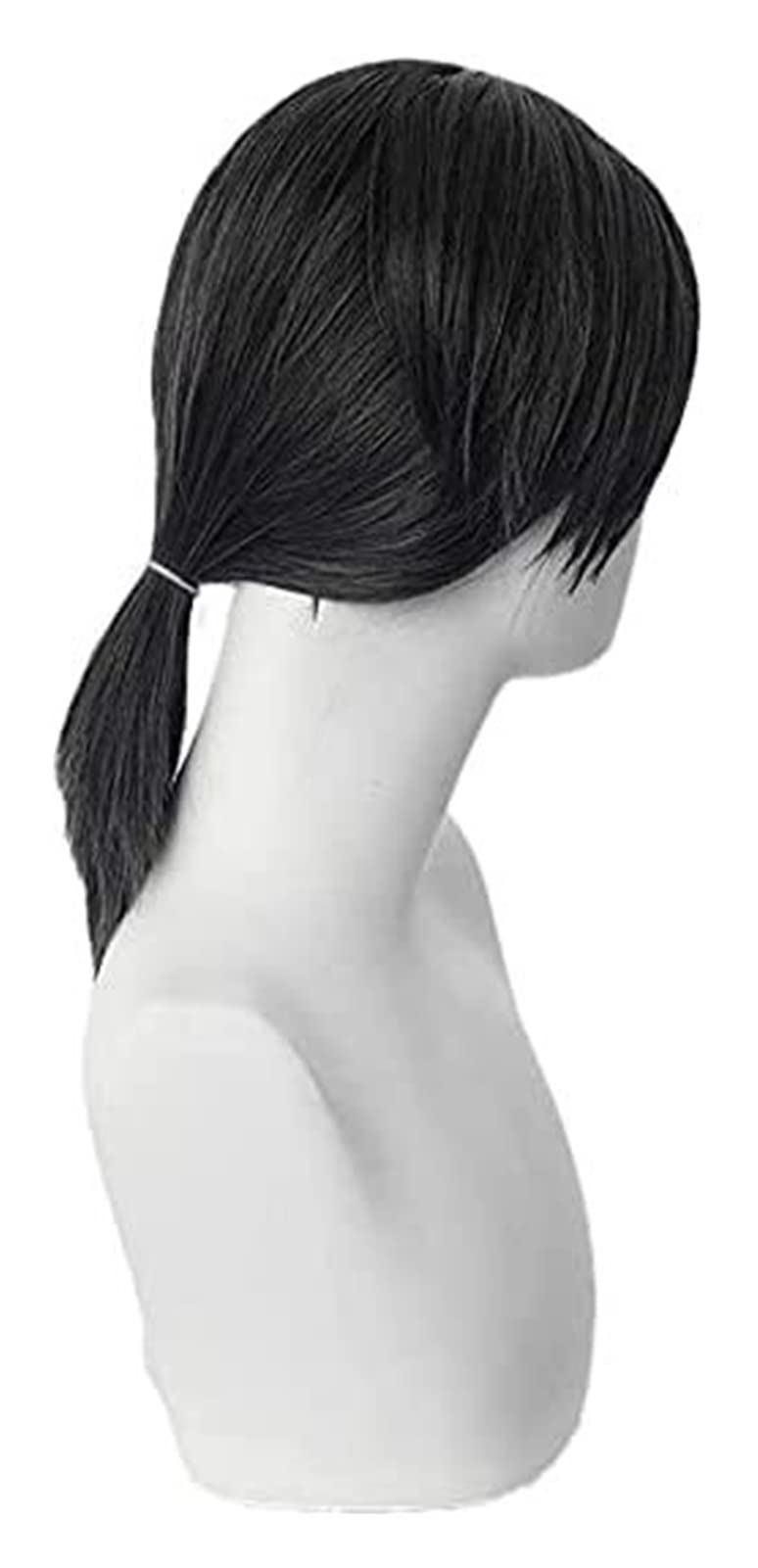 Identity V Embalmer Aesop Carl Cosplay Wig - Black Short Synthetic Hair Wig for Halloween, Cosplay & Costume Parties - Perfect for Anime Conventions & Themed Events