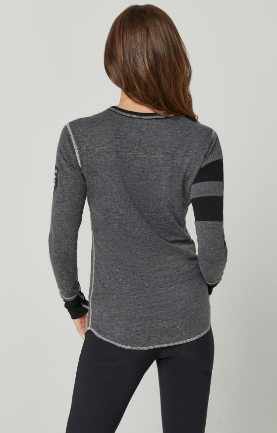 Alp N Rock Helvetica Crew Neck Sweatshirt - Heather Black - Soft & Comfortable Pullover for Men & Women - Perfect for Casual Wear, Gym, and Outdoor Activities