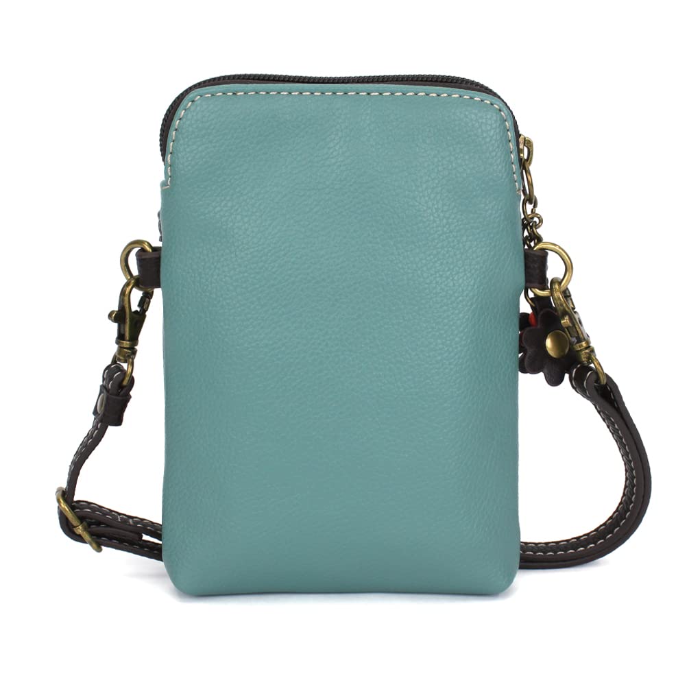 CHALA Women's Crossbody Phone Purse - PU Leather & Canvas Adjustable Strap Handbag for iPhone, Wallet & Essentials | Perfect for Travel, Shopping & Everyday Use