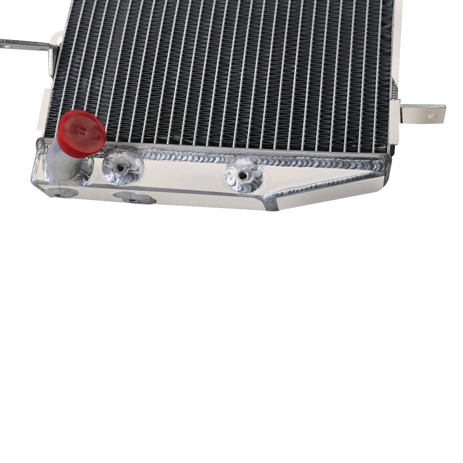 High Performance Aluminum Radiator for 2006-2011 Yamaha YZF-R6 (YZFR6) - Direct Fit Replacement for 06-11 R6 Models - Enhanced Cooling for Street & Track Racing