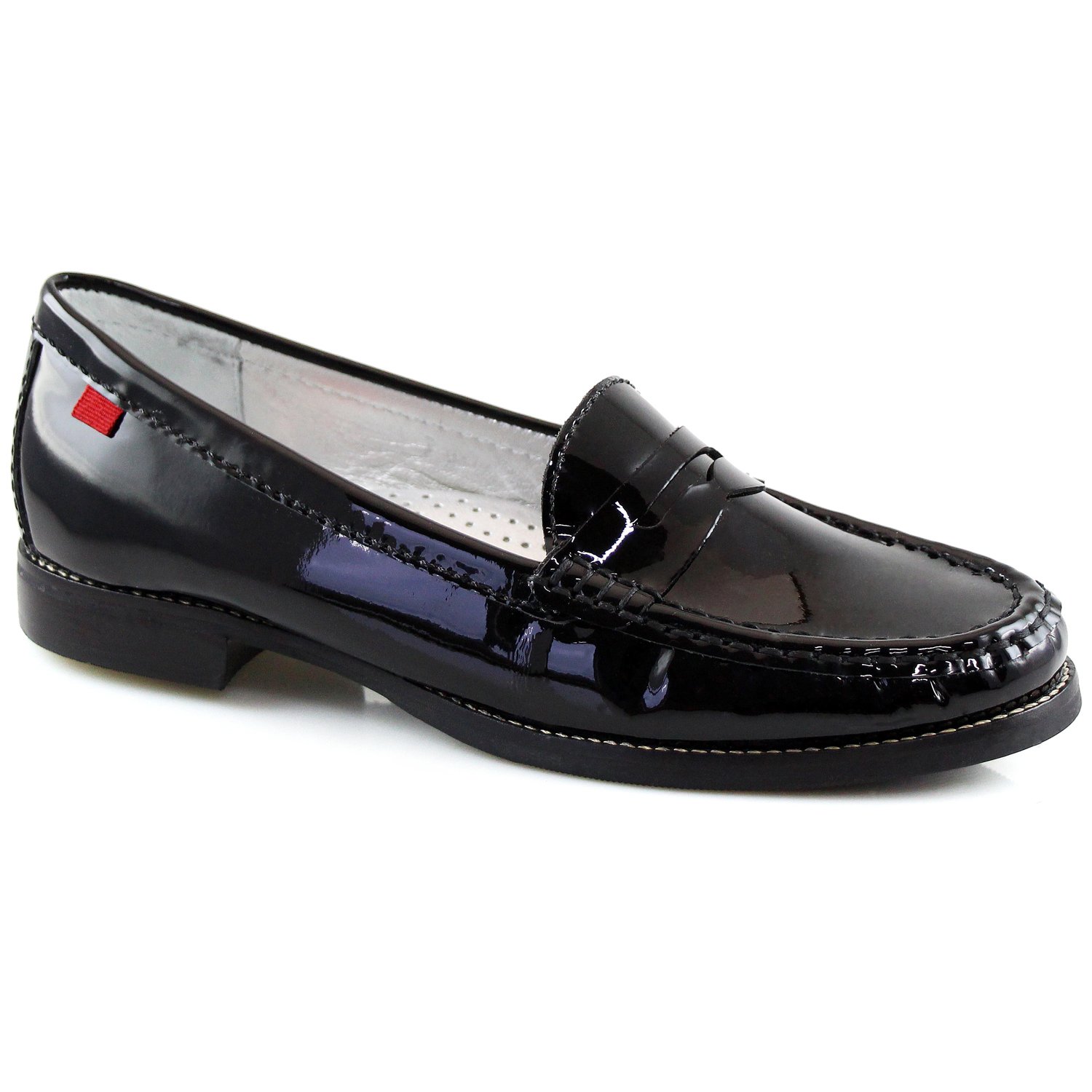 Women's Genuine Leather Penny Loafers - Slip On Comfort Shoes for Work, Casual & Travel - Stylish & Lightweight Walking Shoes for Women