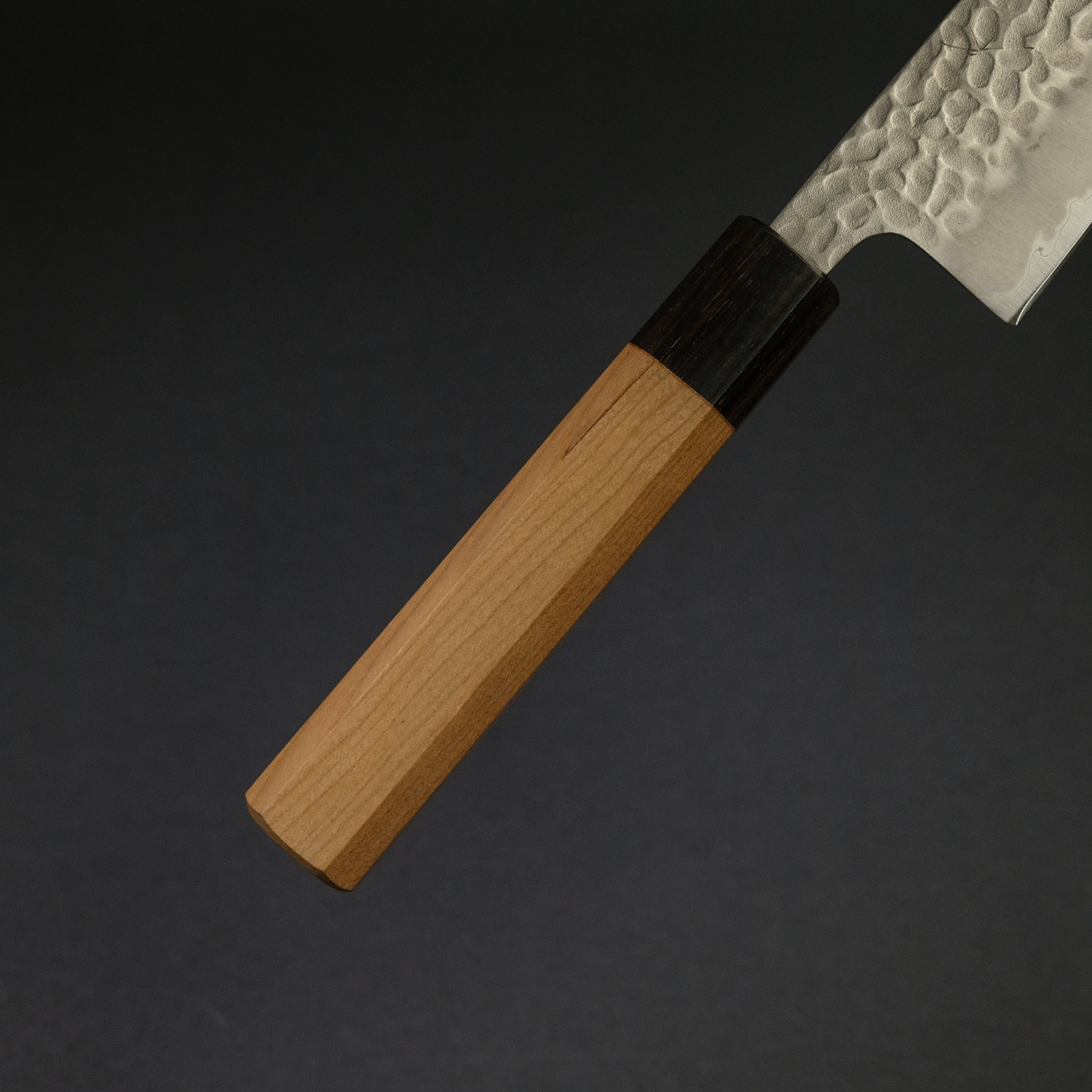 Hitohira Futana SB Migaki Tsuchime Bunka Knife - Japanese Chef Knife with Cherry Wood Handle - Perfect for Slicing, Dicing & Precision Cutting in Professional & Home Kitchens
