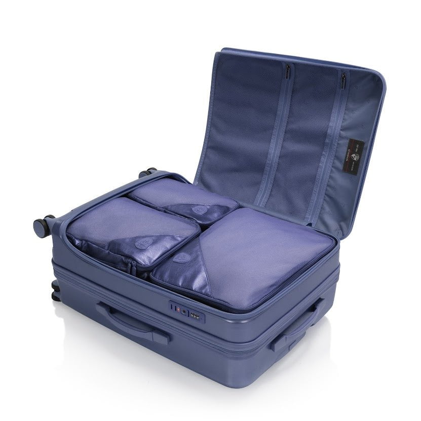 Heys EZ Fashion 3 Piece Luggage Set - Lightweight Spinner Suitcase with TSA Lock, Carry On & Checked Luggage for Travel, Business Trips & Vacations