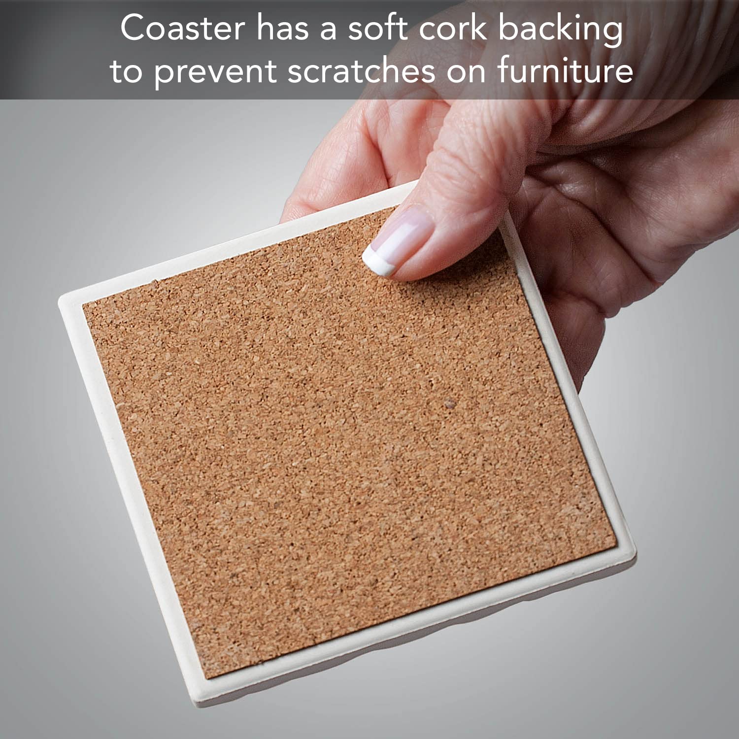 Thirstystone Summer Days Single Tumbled Tile Coaster Set - 4