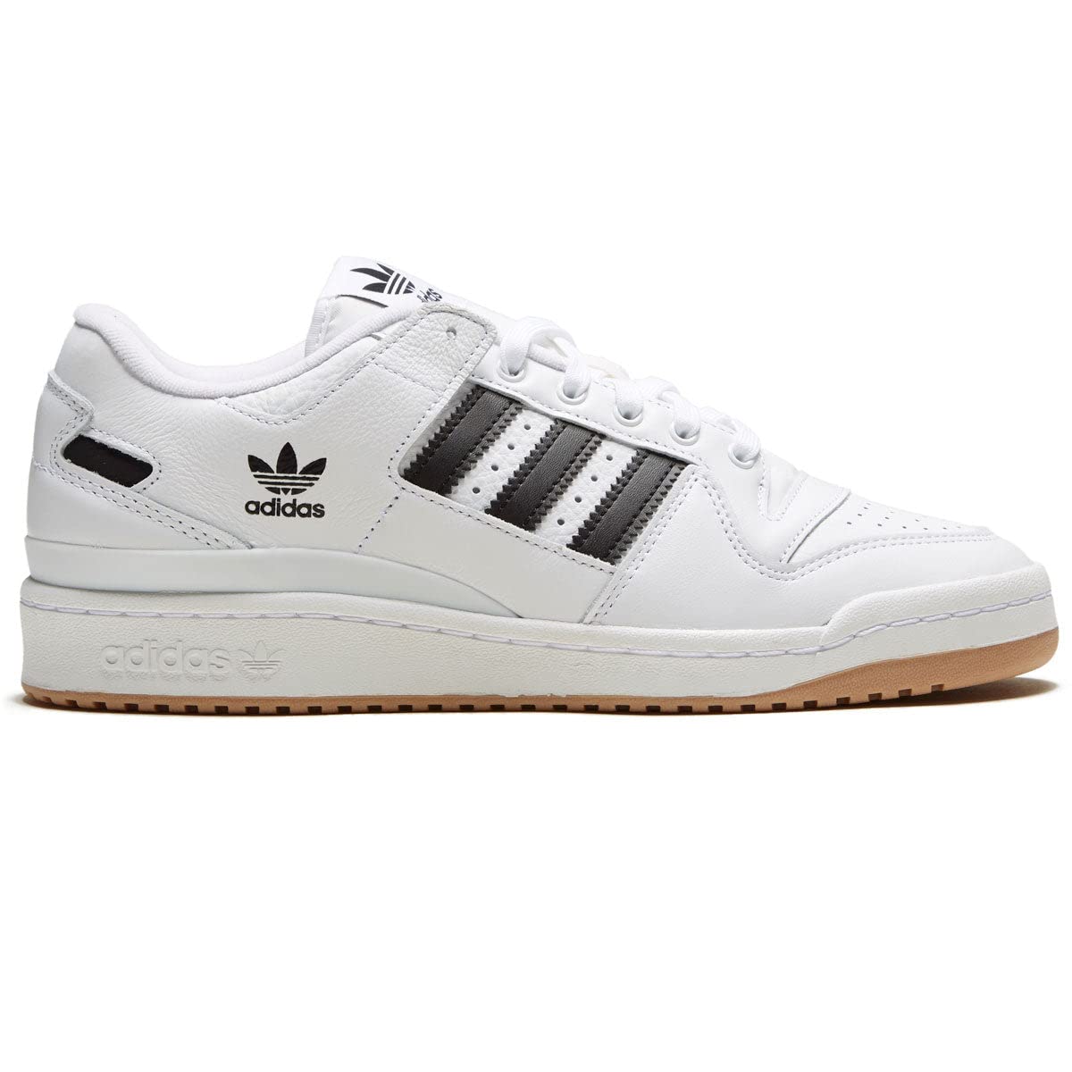 Adidas Forum 84 Low ADV Sneakers - White/Core Black/White - Size 7.0 - Men's Casual Shoes for Streetwear & Everyday Wear
