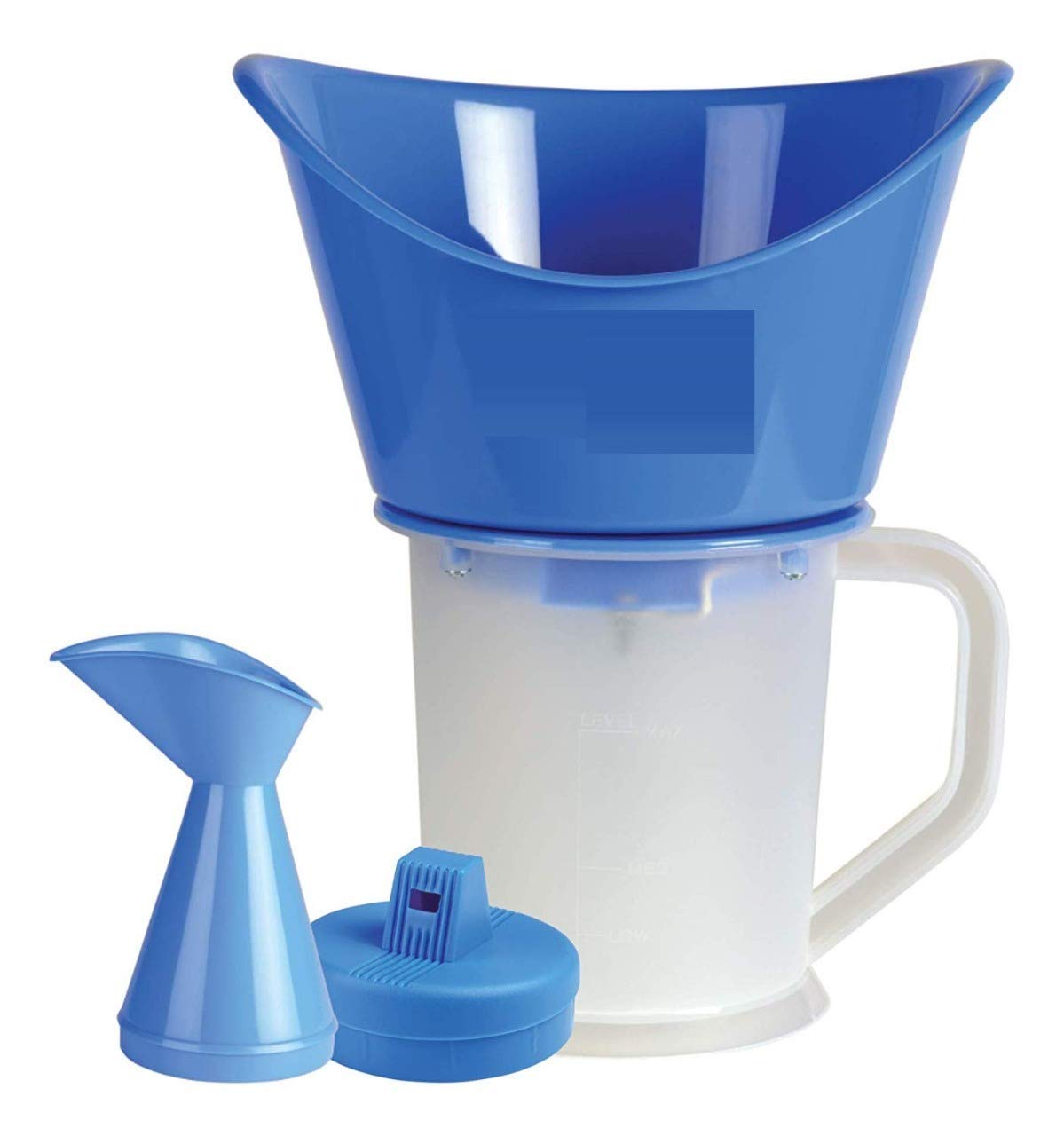 3 in 1 Steam Vaporizer for Sinus Relief, Cough & Nasal Congestion - Portable Nose Steamer & Facial Steamer with Nozzle Inhaler (Multicolor) | Perfect for Cold, Allergy & Dry Skin Care at Home or Travel
