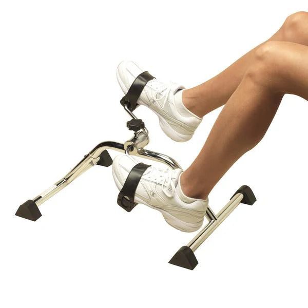 PCP® Pedal Exerciser - Portable Under Desk Bike for Home & Office Use - Improve Circulation & Fitness - Compact Foot Pedal Exercise Machine for Seniors & Physical Therapy