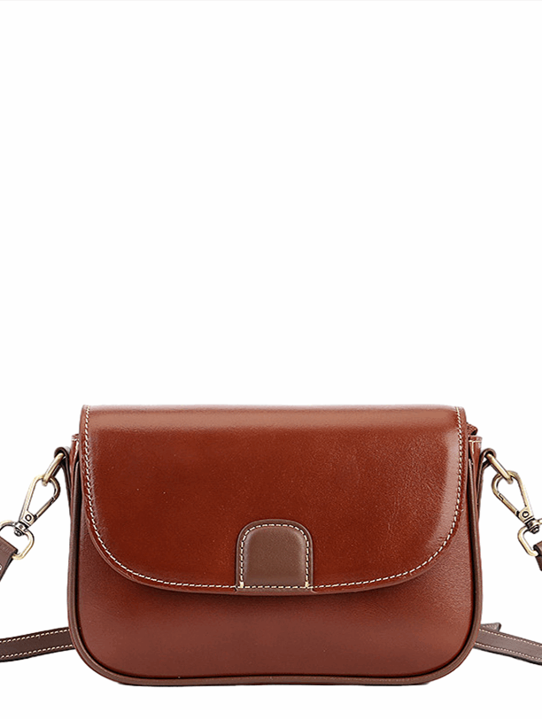 Stylish Compact Leather Crossbody Purse for Women - Fashionable Small Shoulder Bag with Adjustable Strap - Perfect for Travel, Shopping & Everyday Use