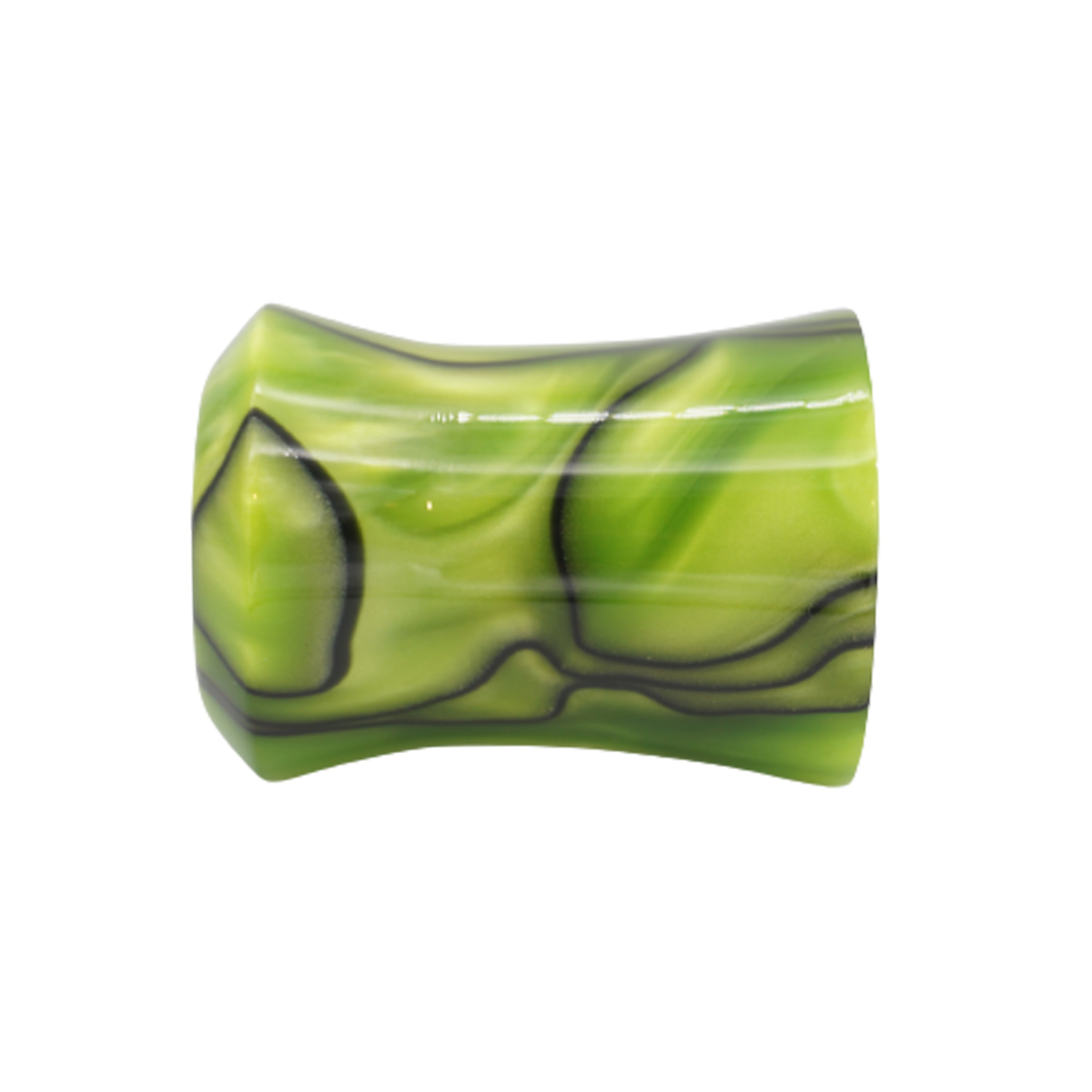 Premium Handmade Toxic Green Shaving Brush Handle - Fits 24mm & 26mm Knots - Perfect for Wet Shaving & Grooming Gifts for Men