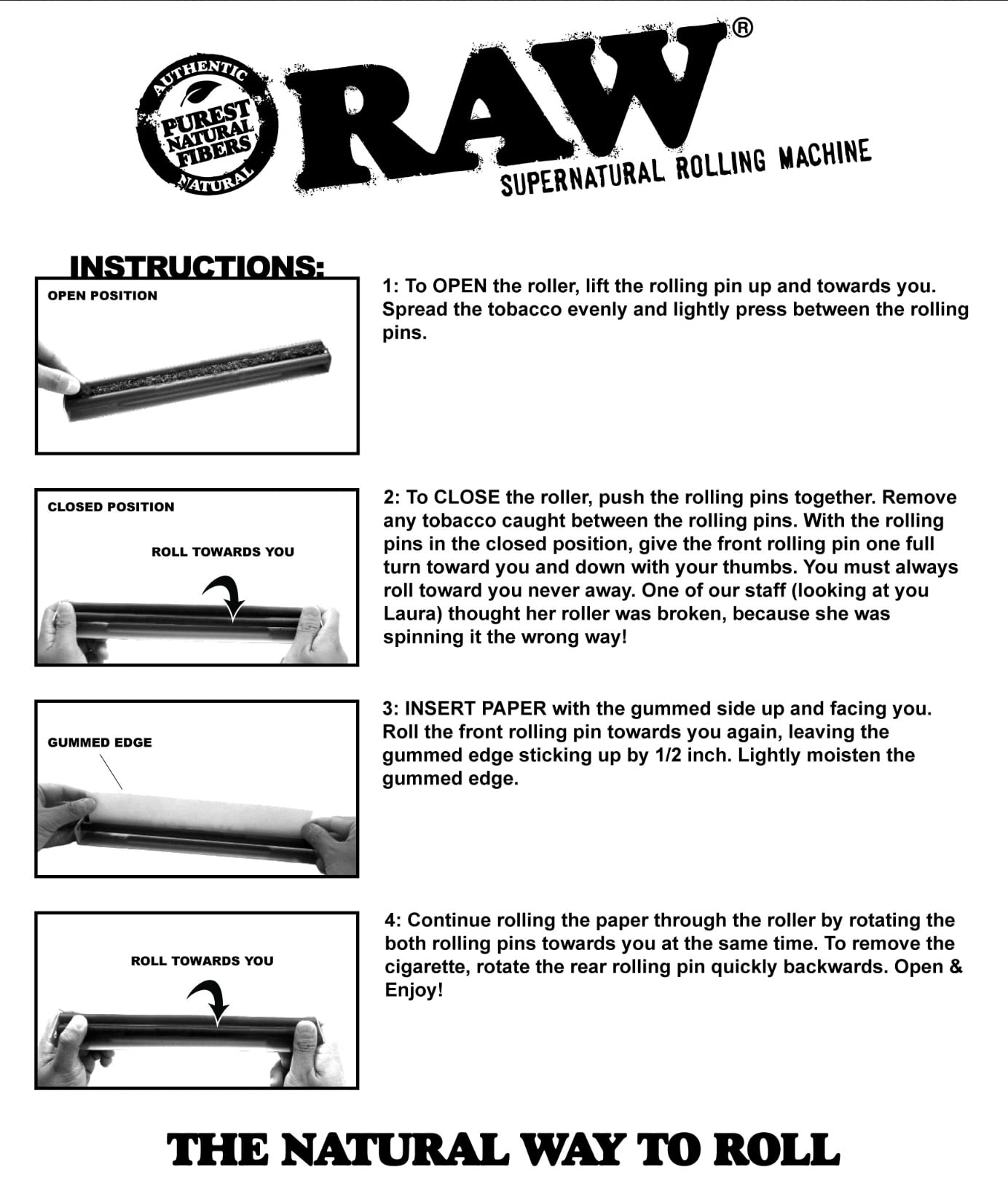 RAW Supernatural Cigarette Rolling Machine for 12