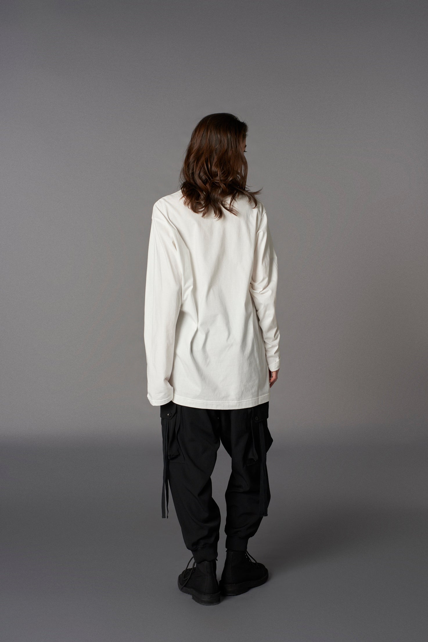 Soft Cotton Jersey Left Zipper Slit T-Shirt for Women - Trendy Casual & Streetwear Style - Perfect for Everyday Wear, Outings, and Layering