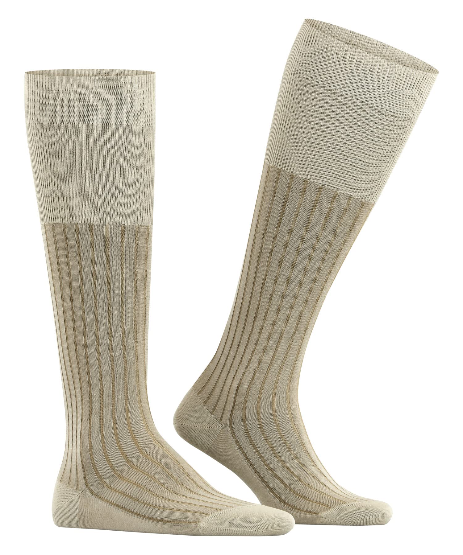 FALKE Men's Shadow Knee High Socks - Gravel Beige | Comfortable & Durable Athletic Socks for Running, Hiking & Everyday Wear