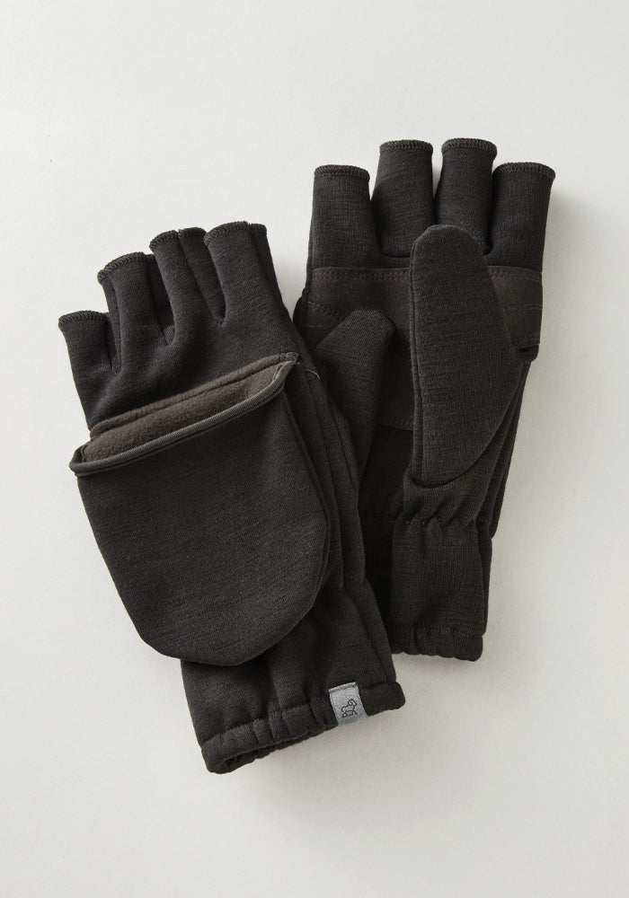 Premium Black Cameron Glove Mittens for Men & Women - Warm Winter Gloves for Outdoor Activities, Skiing, Snowboarding & Cold Weather Protection