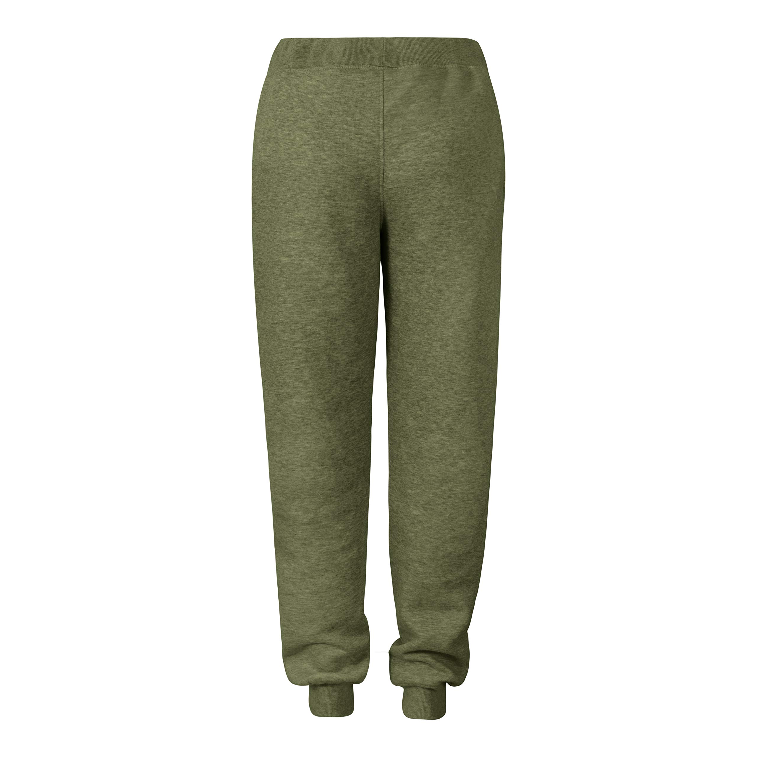 UrbanFit Men's Slim Fit Fleece Sweatpants with Zip Pockets - Casual Jogger Pants for Running, Gym & Lounge Wear - Comfortable Athletic Bottoms for Men