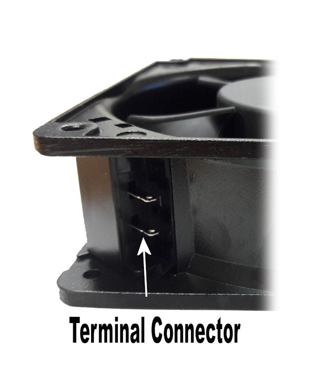 High Speed 120x120x38mm IP55 Rated 230V AC Cooling Fan - Mechatronics UF12A23 BTHNR - Perfect for Industrial Equipment, HVAC Systems & Server Racks