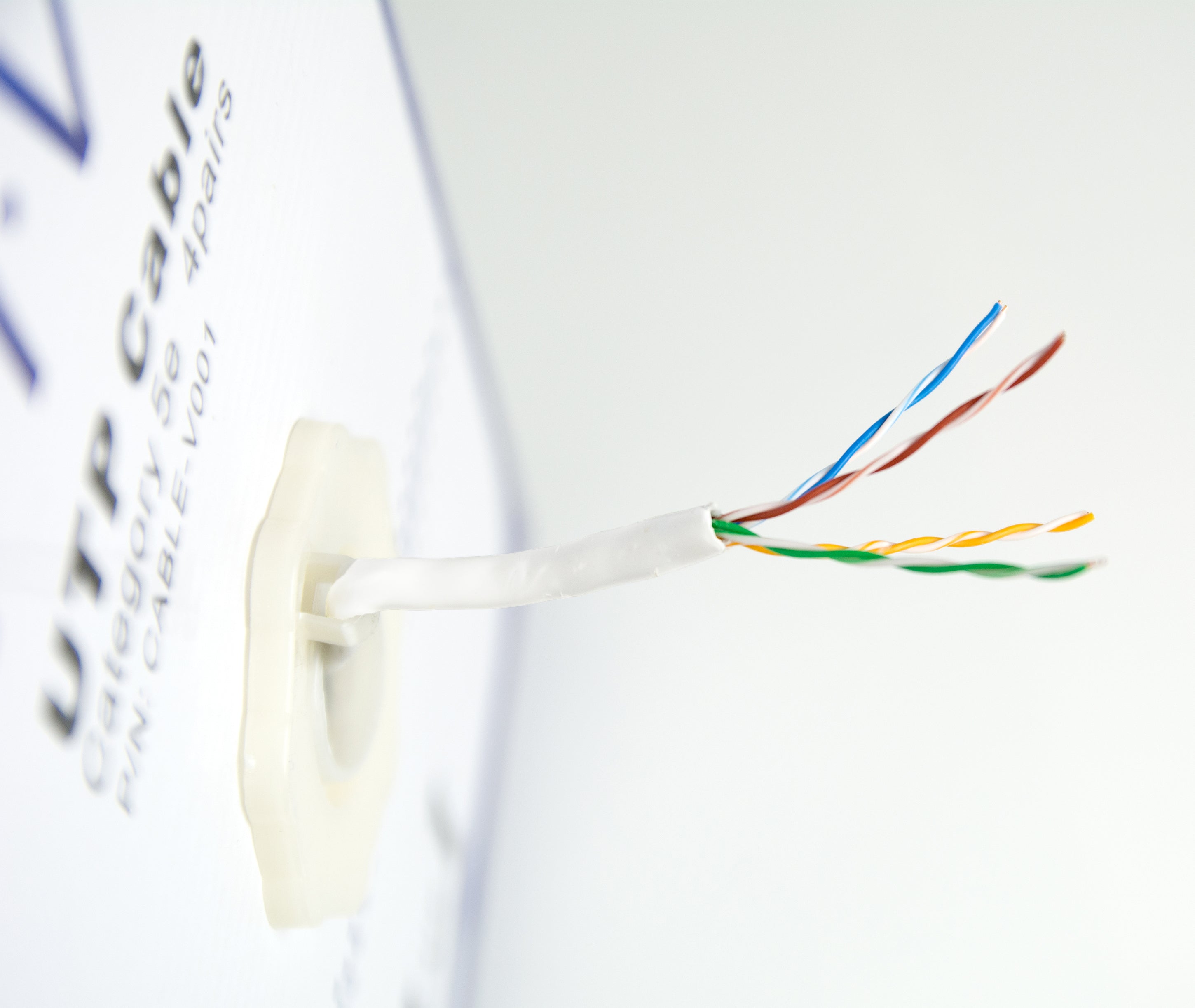 1000ft Cat6 Ethernet Cable - High Speed Network Cable for Gaming, Streaming & Office Use - Bulk LAN Cable for Home & Business Networking