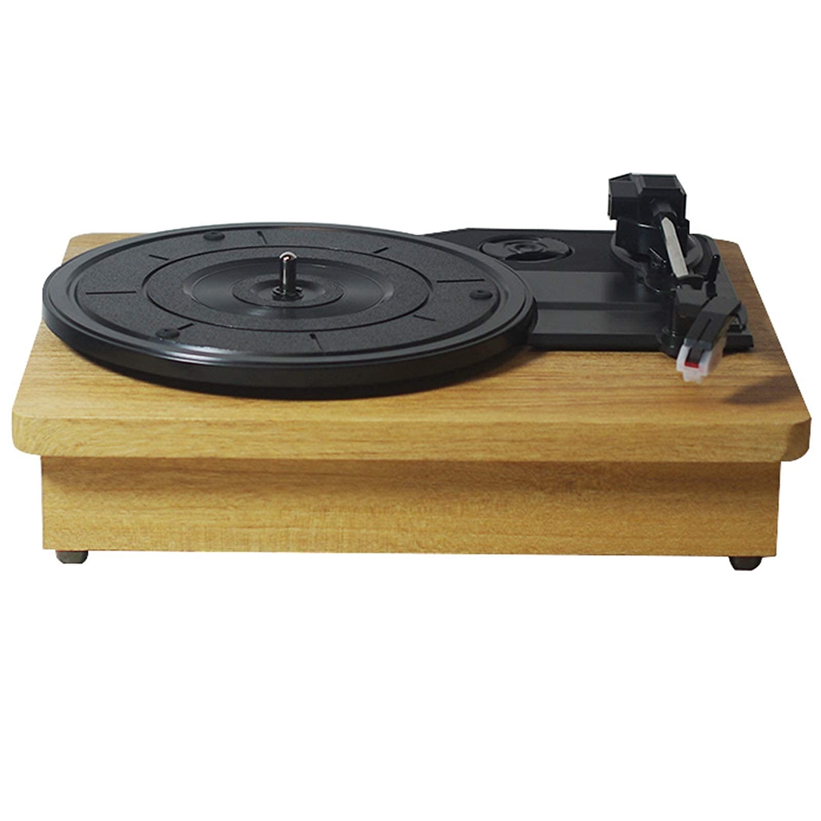 Vintage 3-Speed Bluetooth Record Player with Built-in Stereo - Portable Suitcase Phonograph for Vinyl Lovers | Perfect for Home Decor, Parties & Retro Music Listening