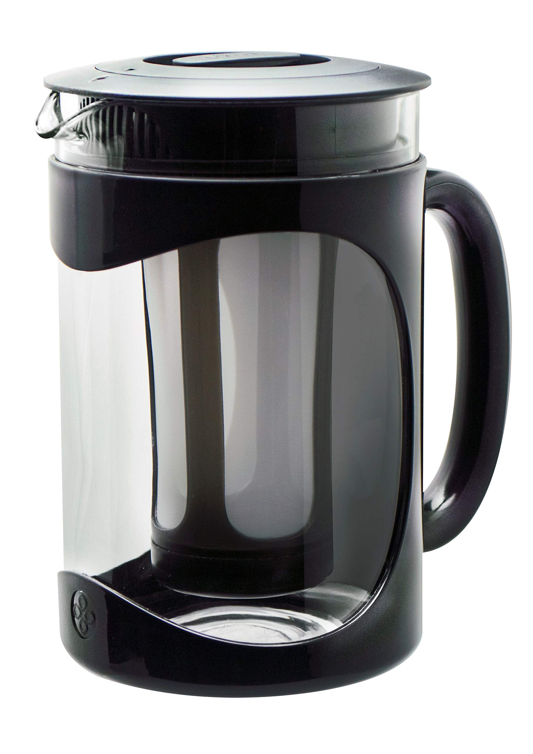 Primaria Burke Cold Brew Coffee Maker 1.6 Quart Iced Coffee Maker with Glass Carafe - Perfect for Home, Office & Outdoor Use
