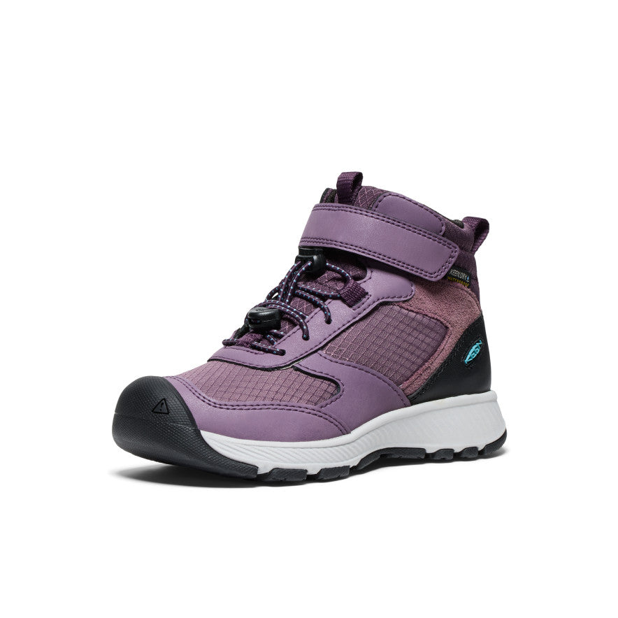 Little Kids' Waterproof Skua Boots - Black Plum/Plum Perfect | Warm Winter Snow Boots for Toddlers & Preschoolers | Outdoor Play, Snow Days & Rainy Weather
