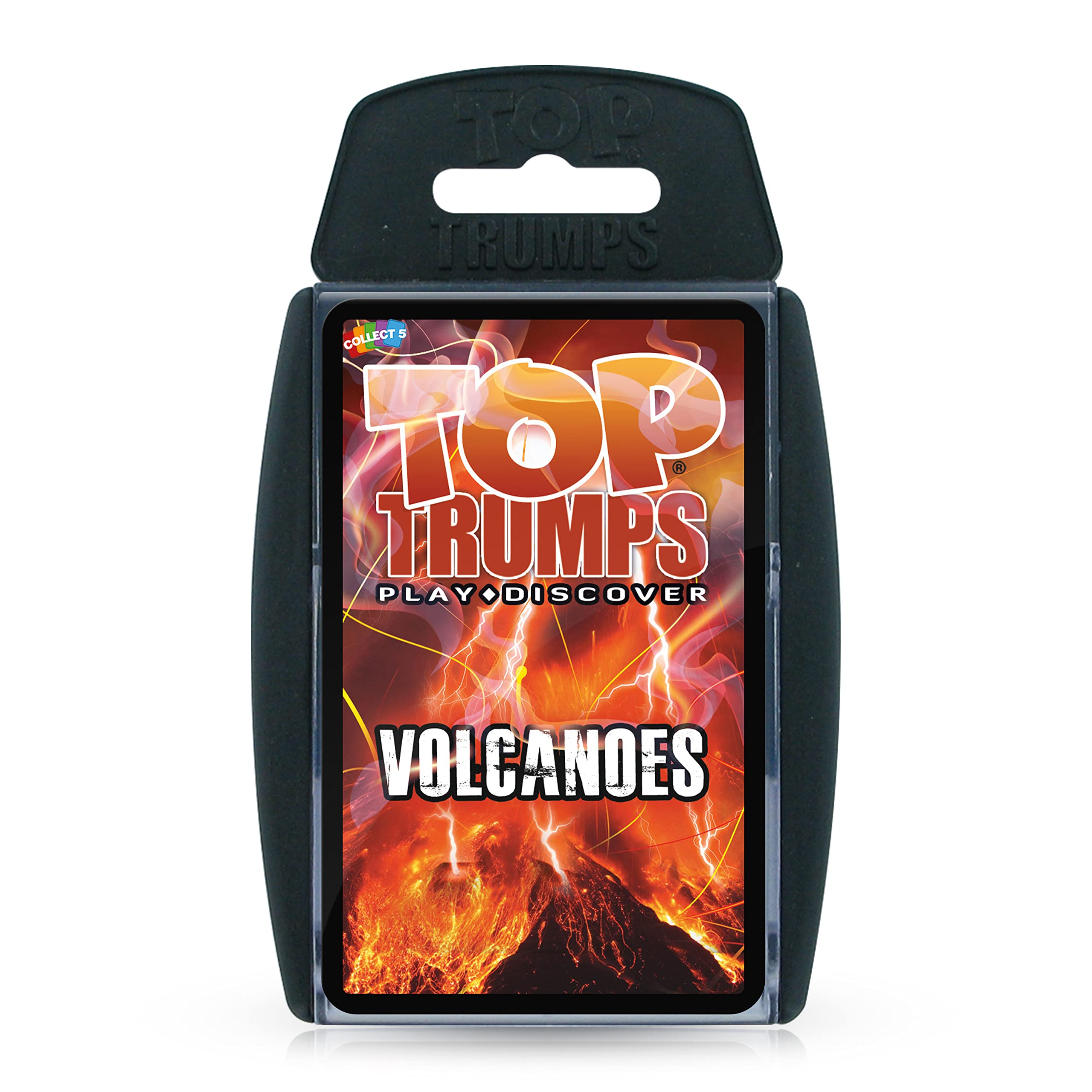 Volcanoes Top Trumps Card Game - Educational Science & Geography Game for Kids & Adults - Perfect for Family Game Night, Classroom Learning & Travel Entertainment