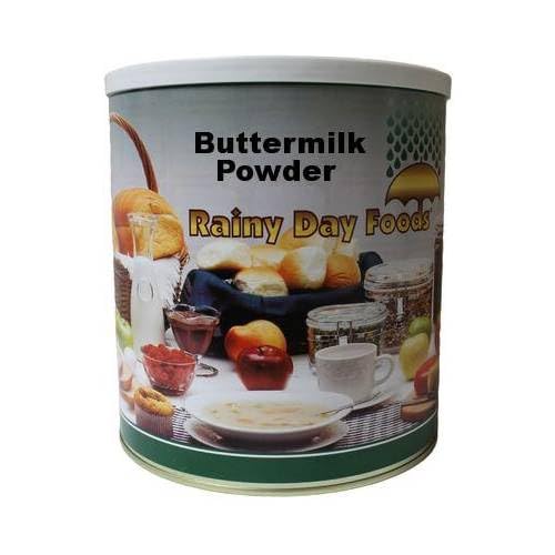 Gluten-Free Buttermilk Powder 68 oz (1.92 kg) #10 Can - 113 Servings | Rainy Day Foods | Dairy-Free Baking, Cooking & Smoothies | Long Shelf Life Pantry Staple