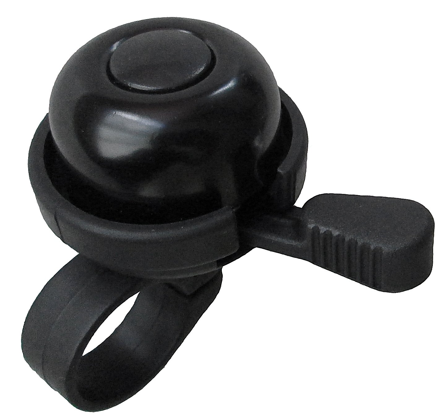 Alloy Bicycle Bell - Black Ding Dong Ring for Safety & Alerting Pedestrians - Perfect for Commuting, Mountain Biking & Urban Cycling