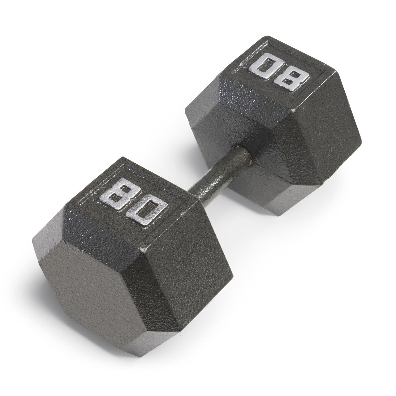 Marcy 80lb Hex Dumbbell Set - Heavy Duty Cast Iron Weight for Strength Training, Home Gym & CrossFit Workouts | Perfect for Weightlifting, Muscle Building & Fitness Routines