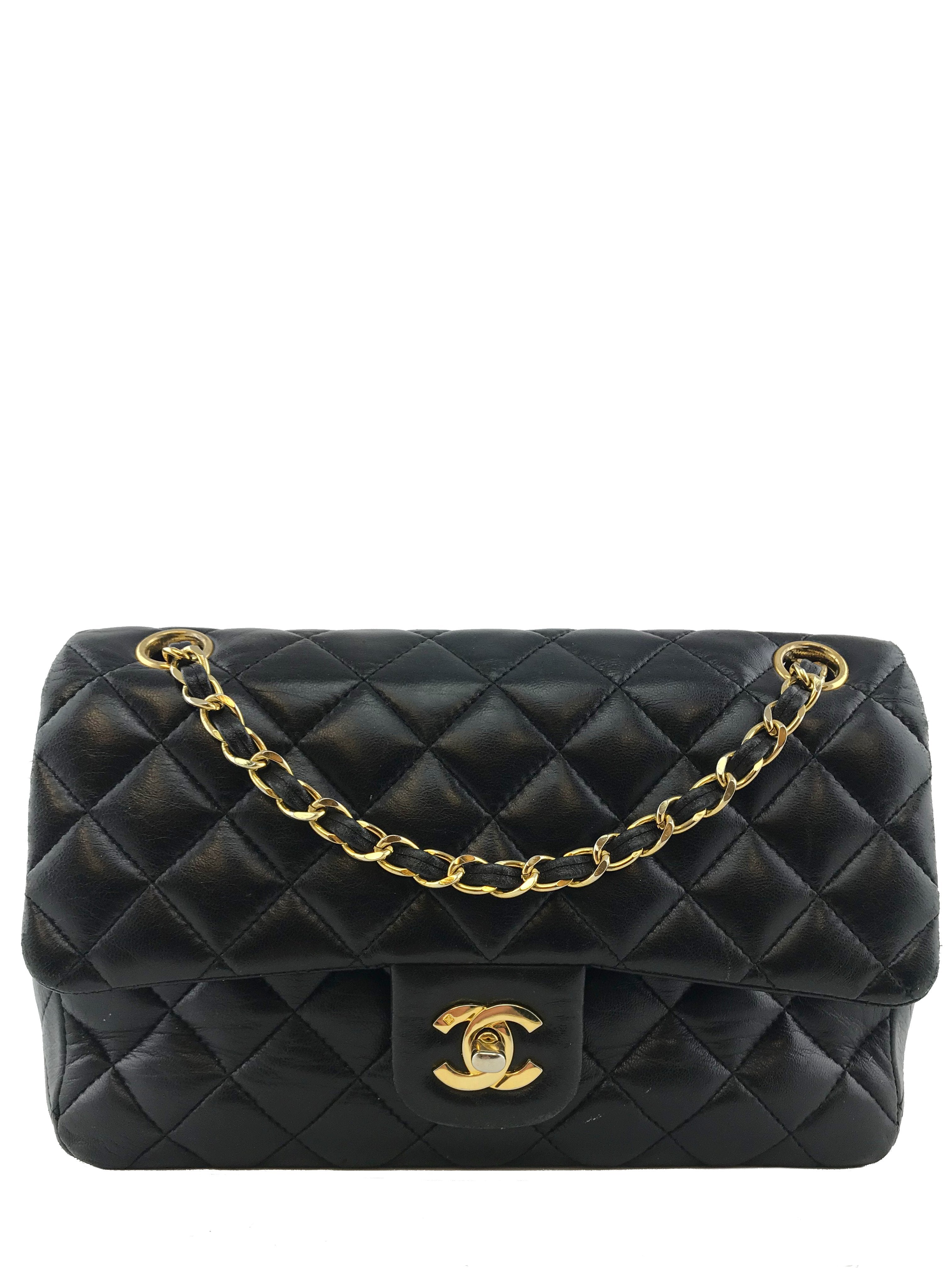 Chanel Quilted Lambskin Classic Medium Double Flap Bag - Luxury Designer Handbag for Women | Perfect for Evening Events, Parties & Special Occasions