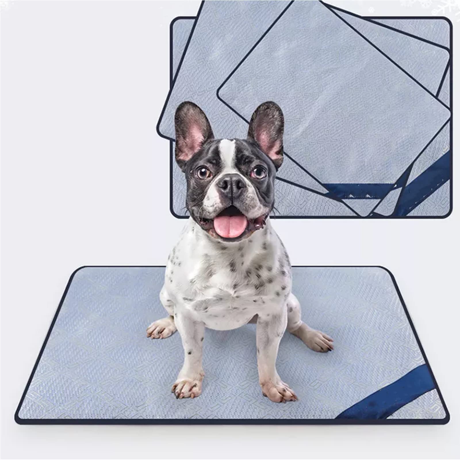 Self-Cooling Pet Mat for Dogs & Cats - Ice Silk Cooling Pad for Pet Beds, Kennels, Couches, Car Seats & Floors (XL) - Perfect for Hot Weather & Indoor/Outdoor Use