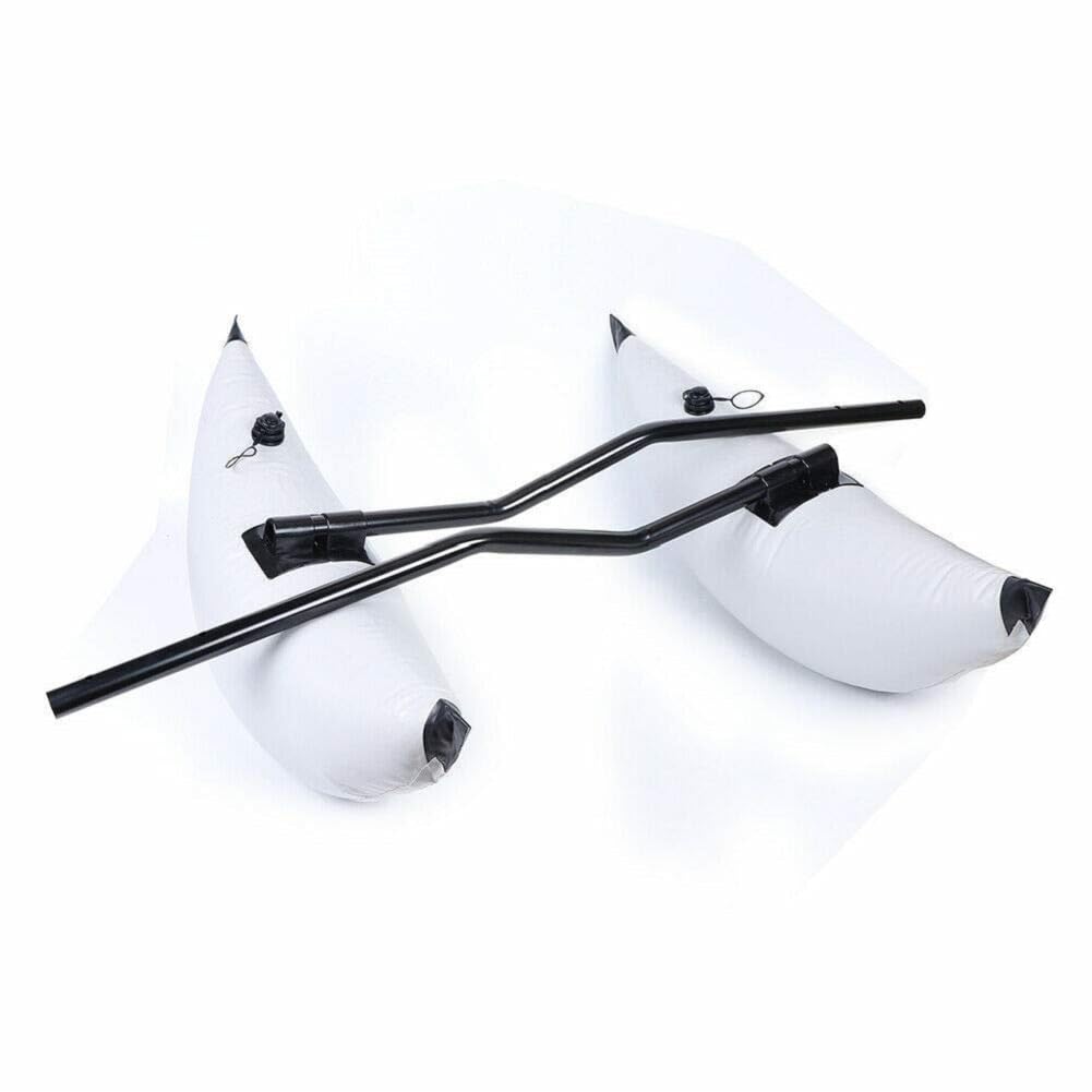 2Pcs Kayak Stabilization System - PVC Inflatable Outrigger Stabilizer with Float Rods Kit for Kayaks, Canoes & Fishing Boats | Enhanced Stability for Fishing, Recreation & Water Sports