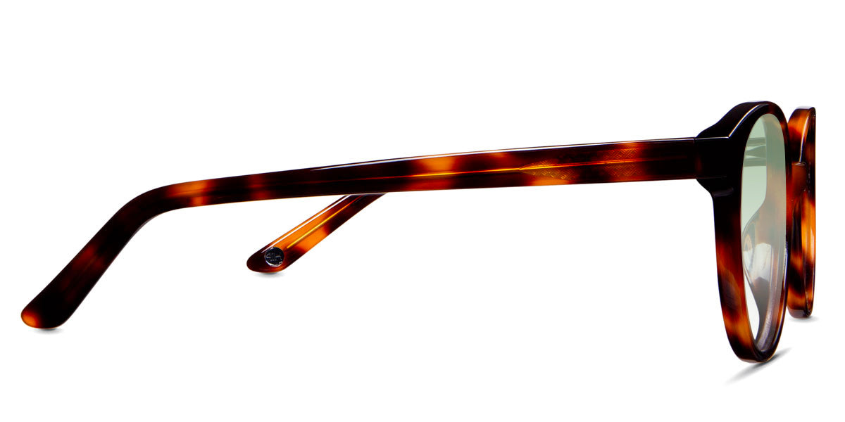 Ludolph Men's Prescription Tinted Glasses - Stylish Reading & Computer Eyewear for Work, Driving, and Outdoor Activities
